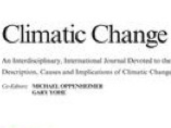 climatic change cover