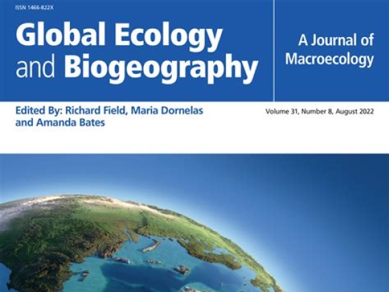global ecology and biogeography cover