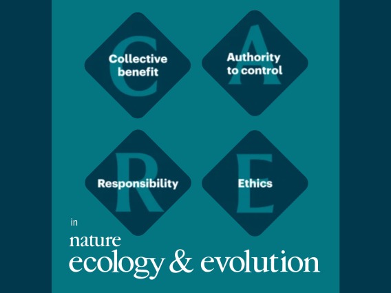 CARE Principles: Collective benefit, Authority to Control, Responsibility, Ethics. Published in Nature Ecology & Evolution