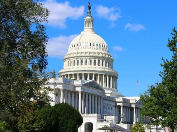 A view of the U.S. Capitol Building