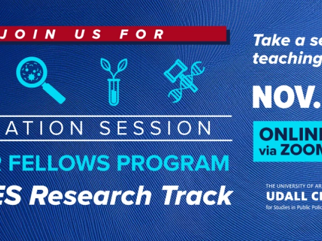 Udall Center Fellows Biosciences Research Track
