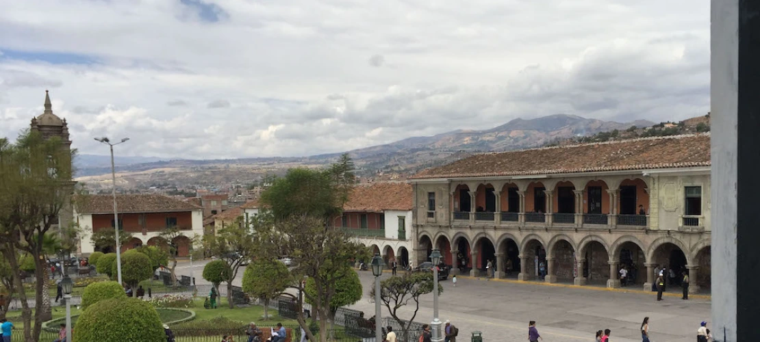 Plaza de Armas in Ayacucho Peru (R. Varady)