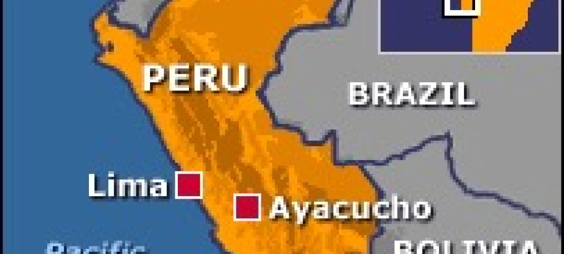 Map of Peru