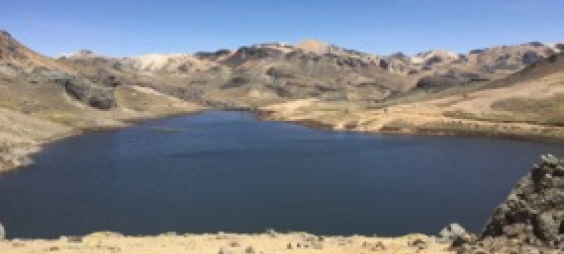 Reservoir in the uplands of the Cachi Basin