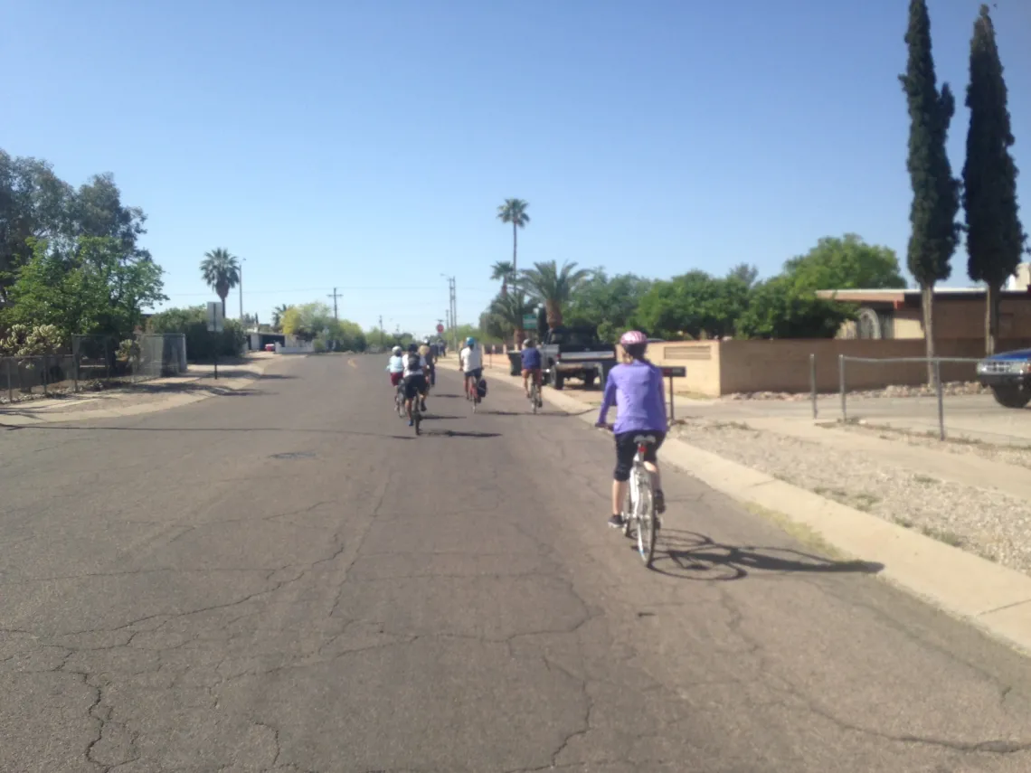 bike tour group