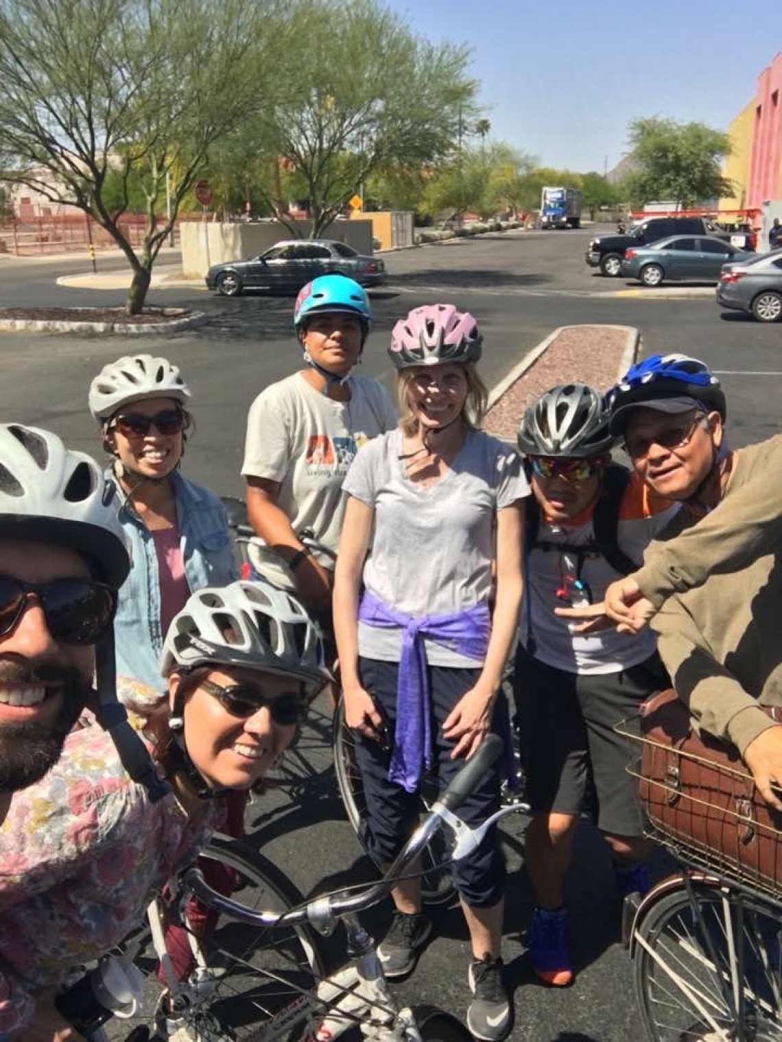 bike tour group