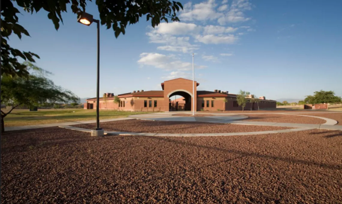 Figure 6. STAR Academic High School in southern Tucson. 