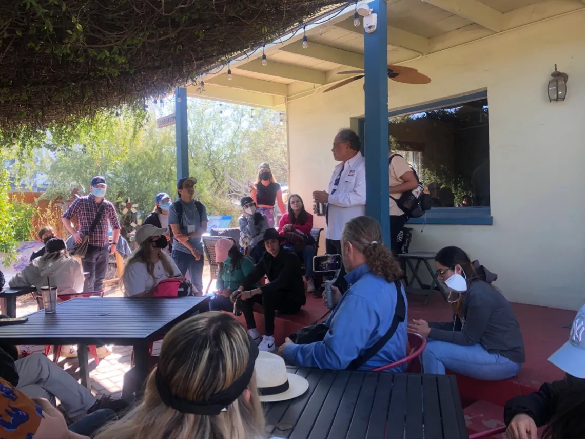 Tour of Watershed Management Group’s living lab in Tucson, Arizona.