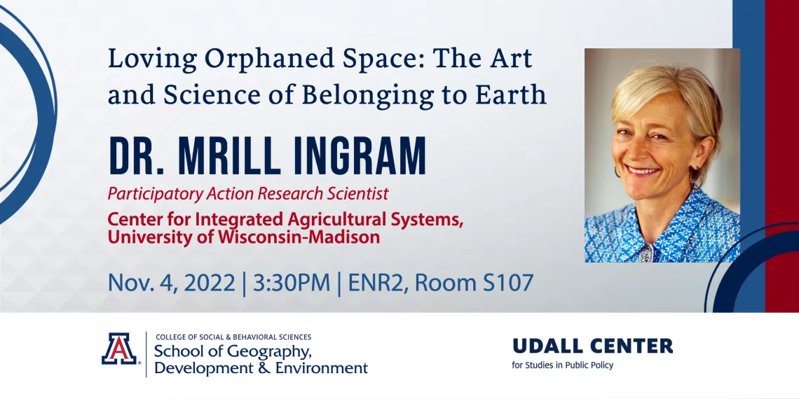 Loving Orphaned Space: The Art and Science of Belonging to Earth by Dr. Mrill Ingram