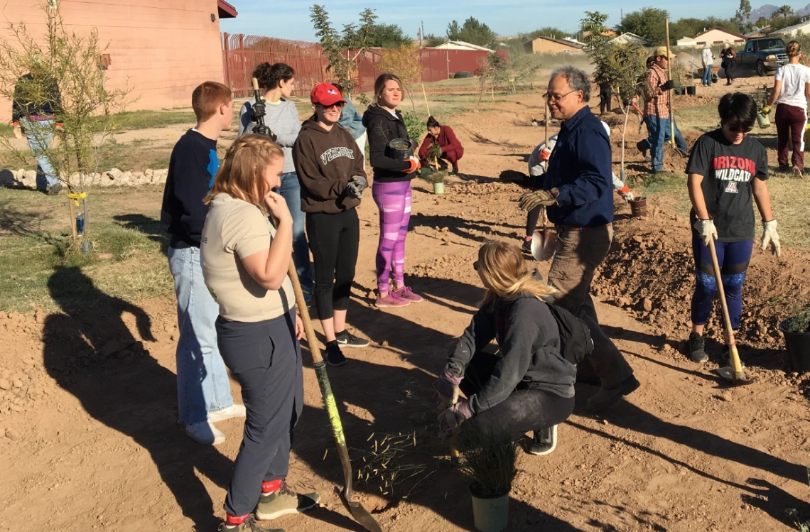 Udall Center researchers lead the implementation of a GSI plan at Star Academic High School in Tucson