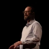Ladd Keith delivers his TEDx talk at U of A in 2024